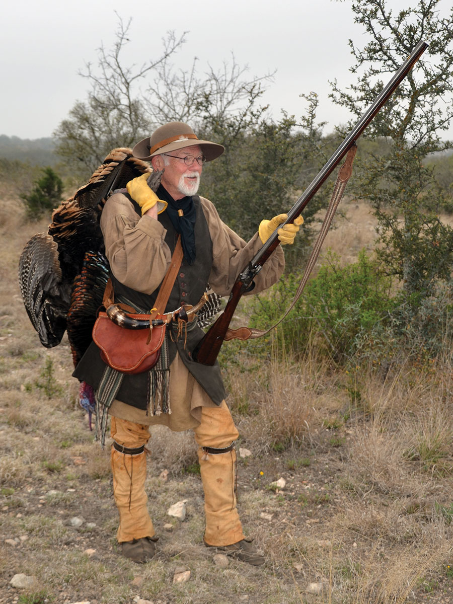 A Texas Rio turkey, brought to bag.